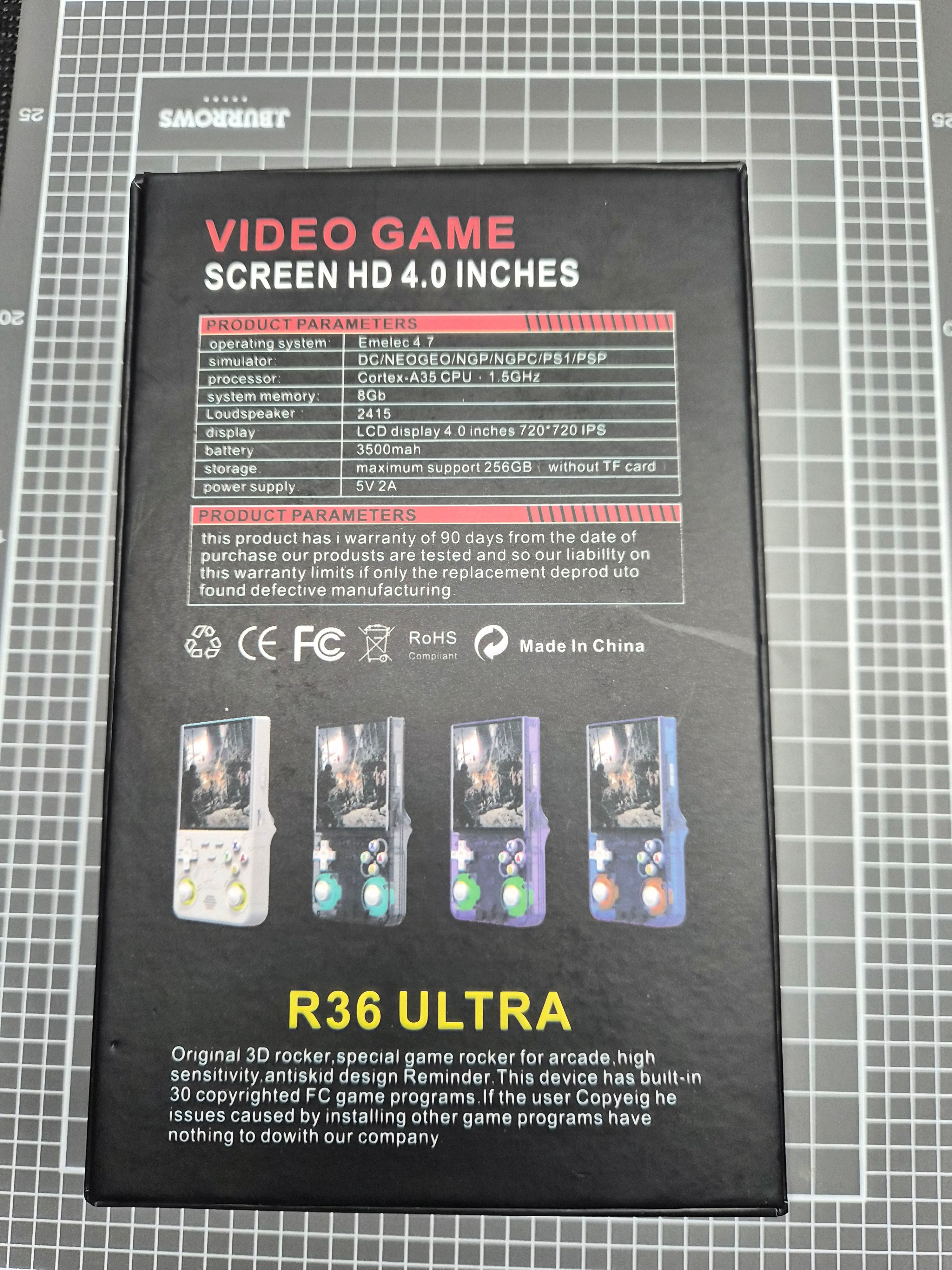 R36 Ultra Retro Handheld Console